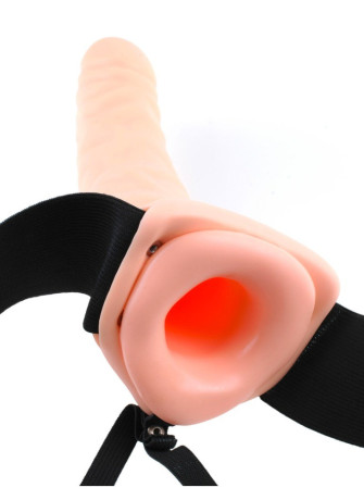Vibrating Hollow Strap-On